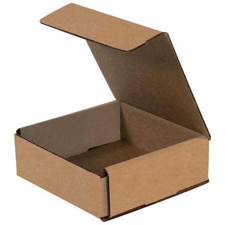 Bsc Preferred 6 x 6 x 2'' Kraft Corrugated Mailers, 50PK BUY00026912